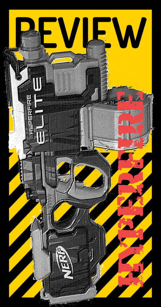 NERF Elite HyperFire Review We Test The NStrike Machine Gun